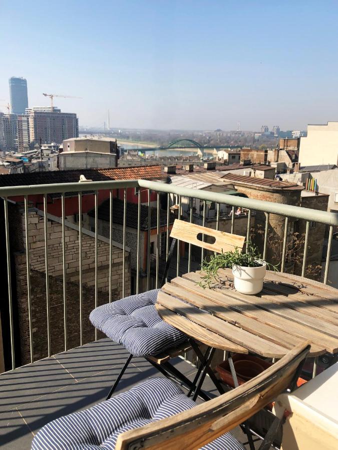 Quince Apartment-Free Parking-City Center Belgrad Exteriör bild